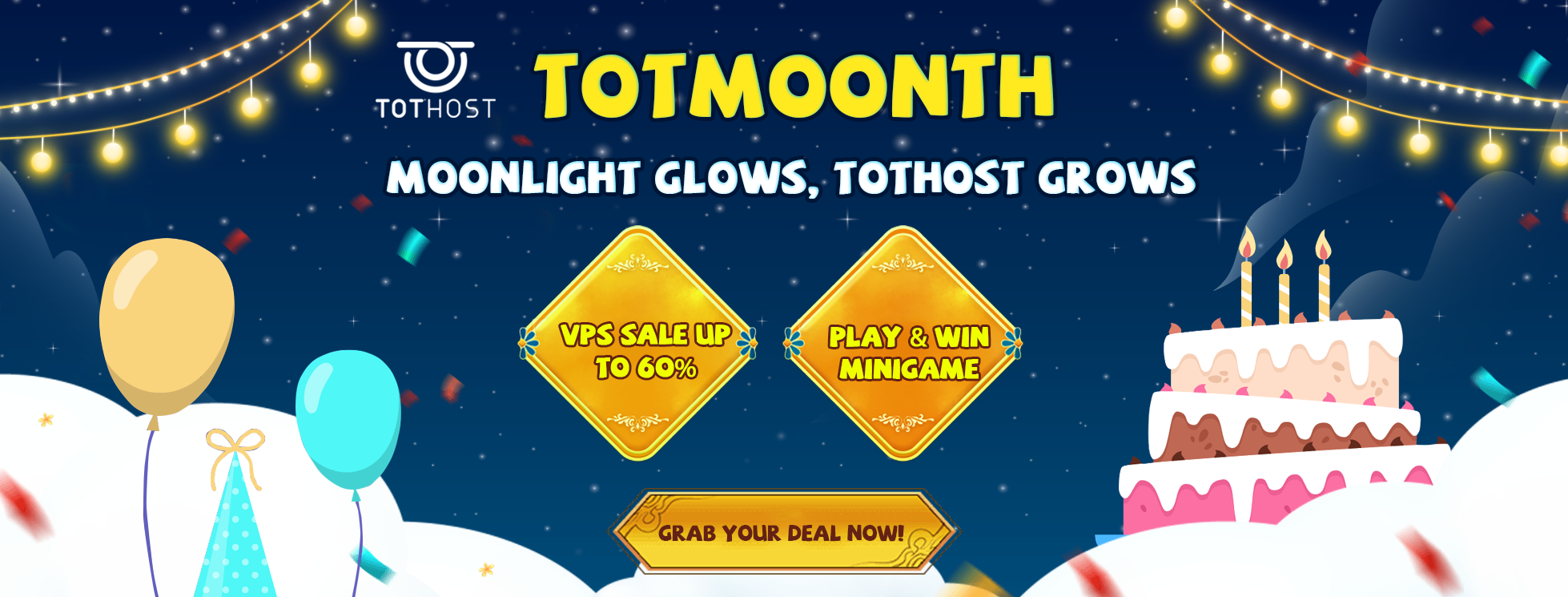 TOTMOONTH: Rước kiệu trăng vàng, TOT sang tuổi mới, ưu đãi đến 60%