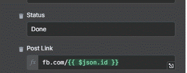Cấu hình node Google Sheet để tự động thông báo kết quả về file