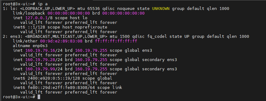 Cấu hình route & network trên VPS