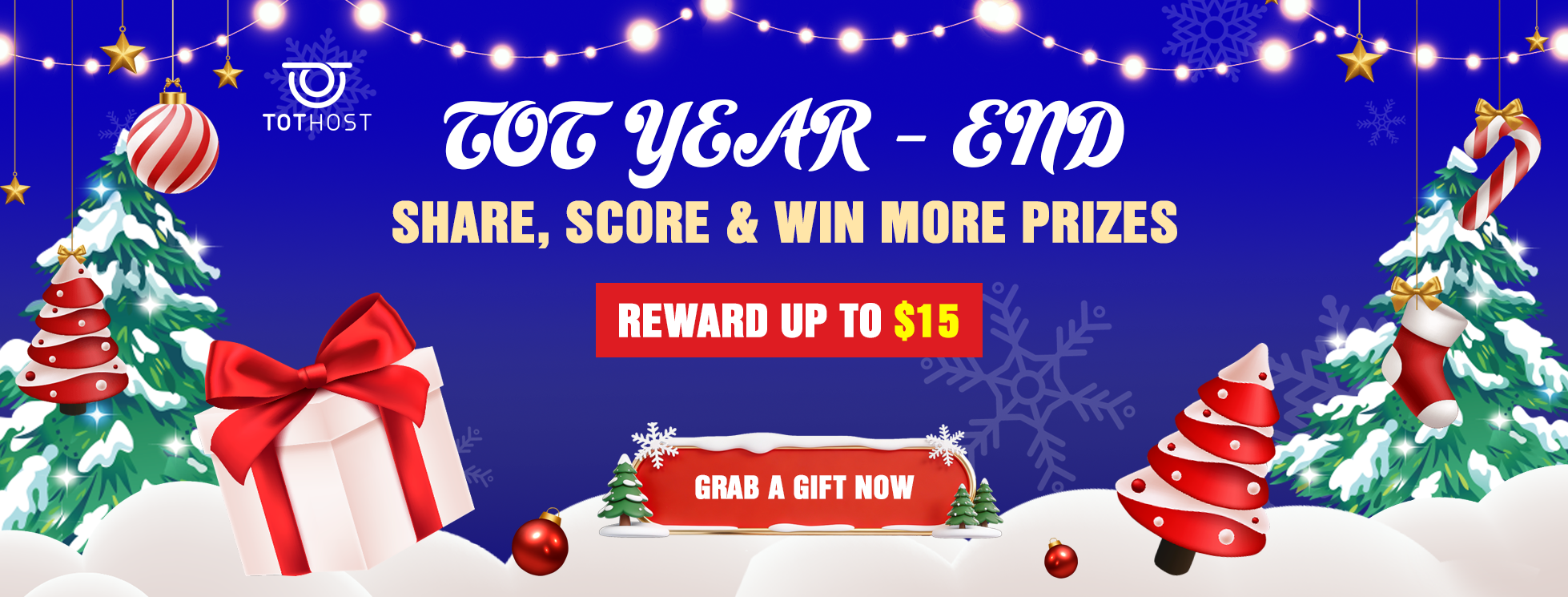 TOT Year-End: Góp ý xí quà - Thắng game thêm thưởng