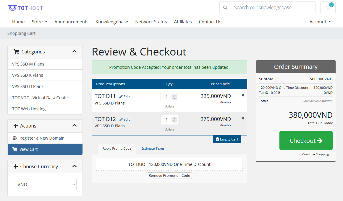 Nhập mã TOT DUO và nhận ưu đãi 60k ngay