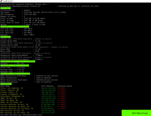 Kết quả đo hiệu năng cloud server nhà cung cấp tầm trung tại Việt Nam