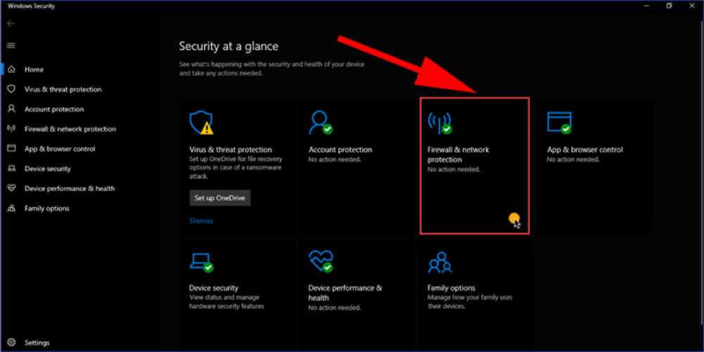 Cách tắt tường lửa trên Windows 10
