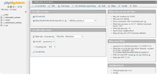 Đăng nhập AppServ