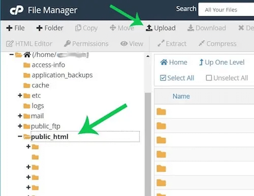 Upload file WordPress