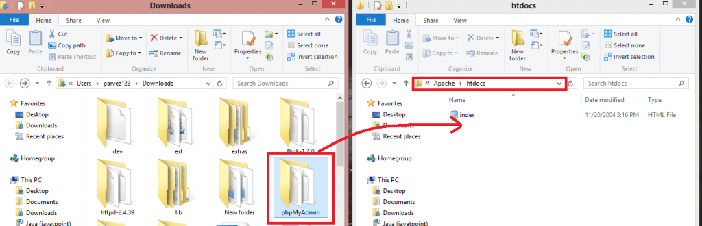 Bước 3 Cài đặt phpMyAdmin